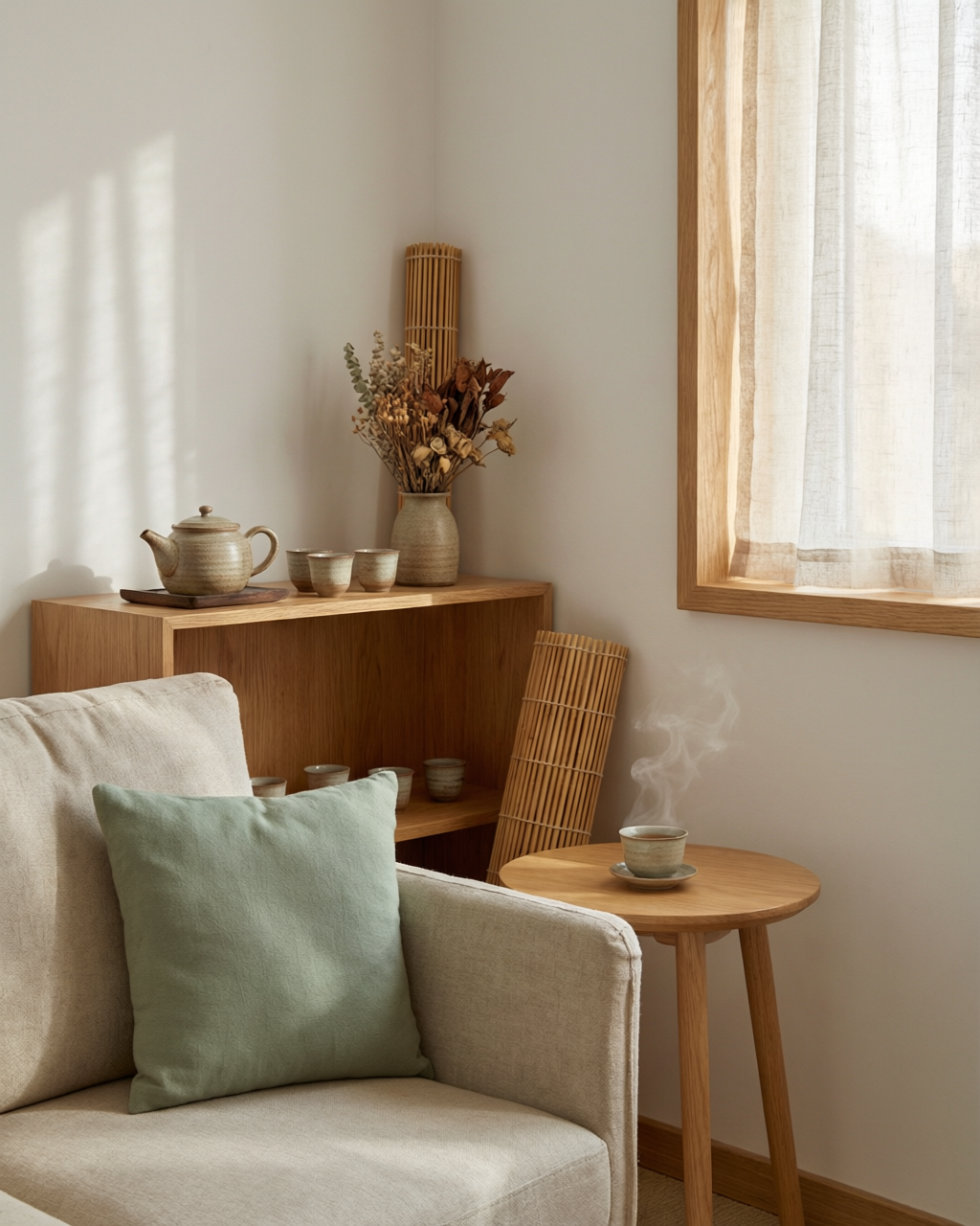 Treatment room at Well Health Acupuncture